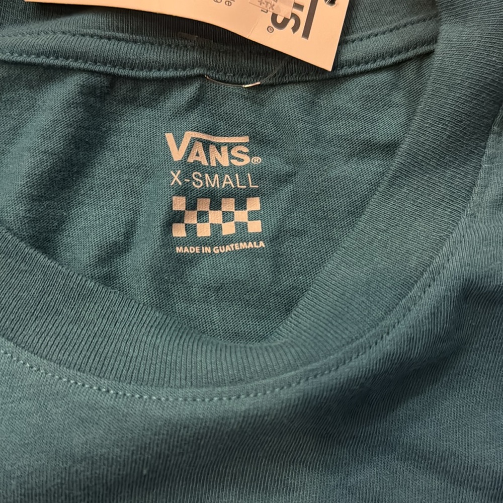 NWT Vans cropped women’s XS long sleeve shirt - Picture 3 of 4